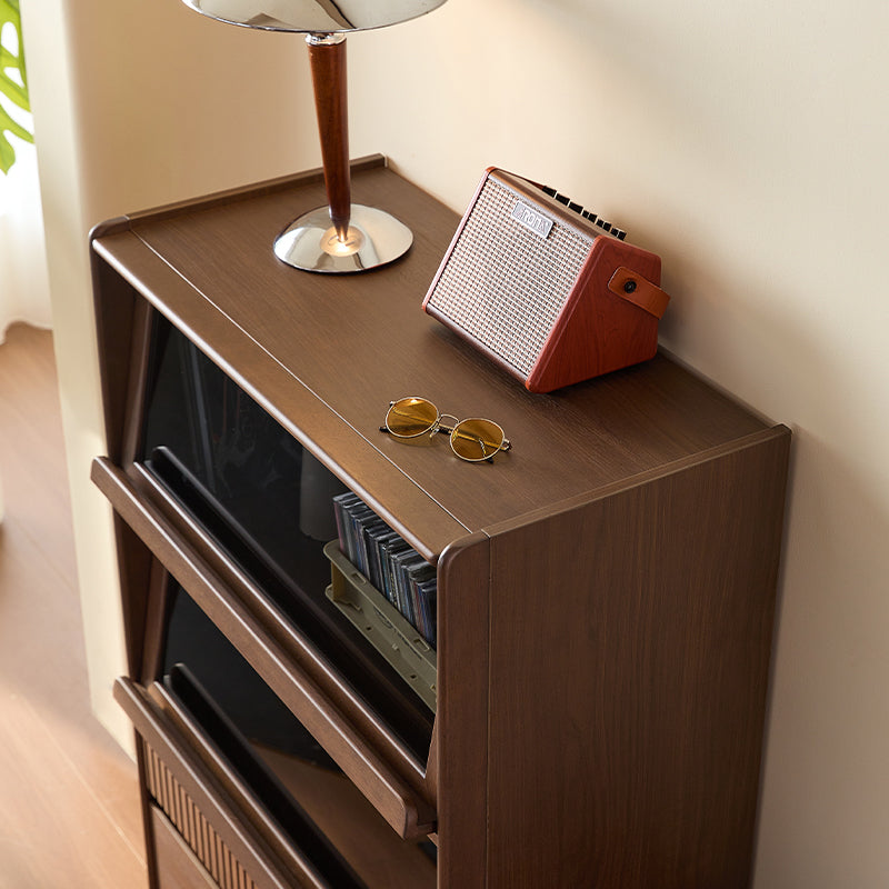 Gideon 79cm Flip-door Bookcase Display Shelf/Storage Cabinet