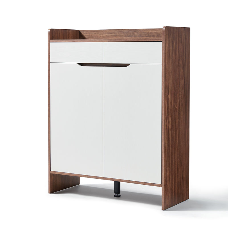 Alec 0.6m/0.8m Timber Shoe Cabinet with Drawers/Shoe Case