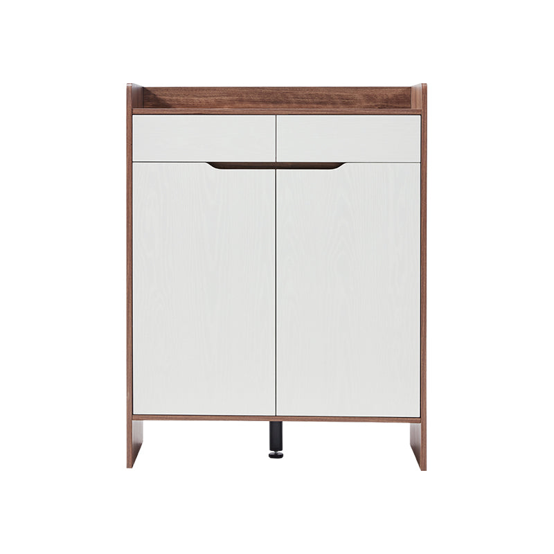 Alec 0.6m/0.8m Timber Shoe Cabinet with Drawers/Shoe Case