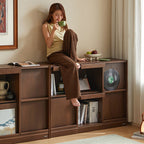 Jericho 80cm/120cm Flip-door Modular Storage Cabinet Display Shelf & Storage for Home