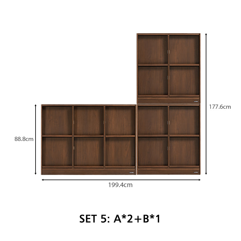 Jericho 80cm/120cm Flip-door Modular Storage Cabinet Display Shelf & Storage for Home