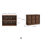 Jericho 80cm/120cm Flip-door Modular Storage Cabinet Display Shelf & Storage for Home