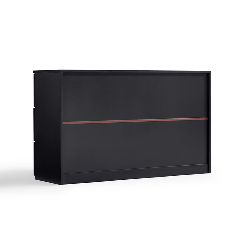 Sophia Multi-Drawer Bedside Storage Cabinet for Home Black/White