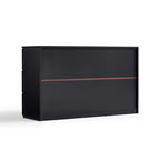 Sophia Multi-Drawer Bedside Storage Cabinet for Home Black/White