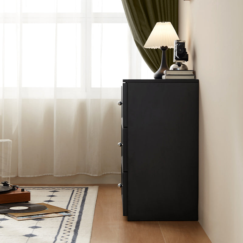 Sophia Multi-Drawer Bedside Storage Cabinet for Home Black/White