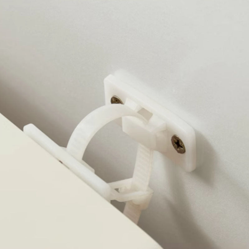 Sophia Multi-Drawer Bedside Storage Cabinet for Home Black/White