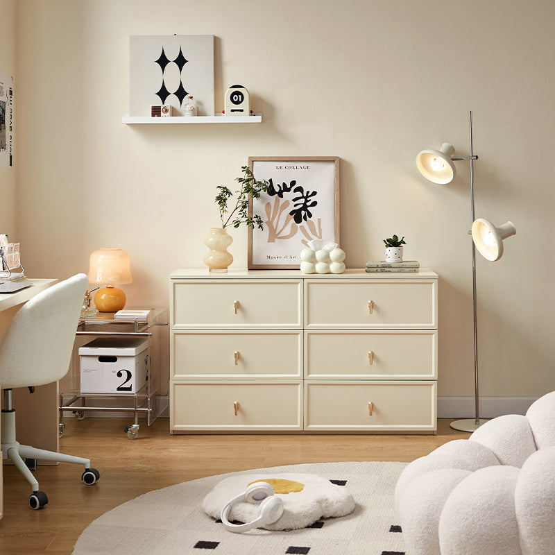 Sophia Multi-Drawer Bedside Storage Cabinet for Home Black/White