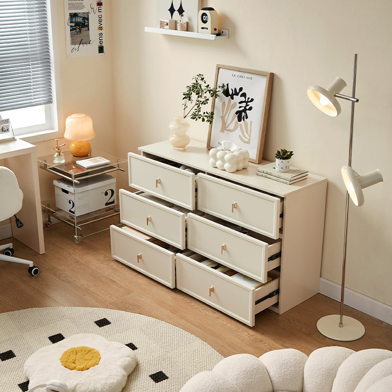 Sophia Multi-Drawer Bedside Storage Cabinet for Home Black/White