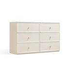 Sophia Multi-Drawer Bedside Storage Cabinet for Home Black/White