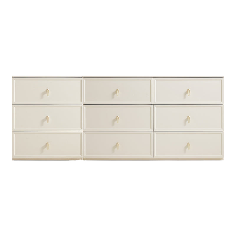 Sophia Multi-Drawer Bedside Storage Cabinet for Home Black/White