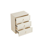 Sophia Multi-Drawer Bedside Storage Cabinet for Home Black/White