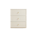 Sophia Multi-Drawer Bedside Storage Cabinet for Home Black/White