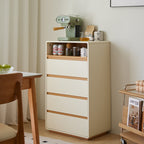 Nova 0.4m/0.6m Multi-Drawer Bedside Storage Cabinet for Home