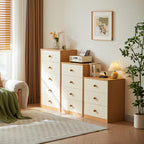 Stow Multi-Drawer Bedside Storage Cabinet for Home