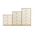 Stow Multi-Drawer Bedside Storage Cabinet for Home