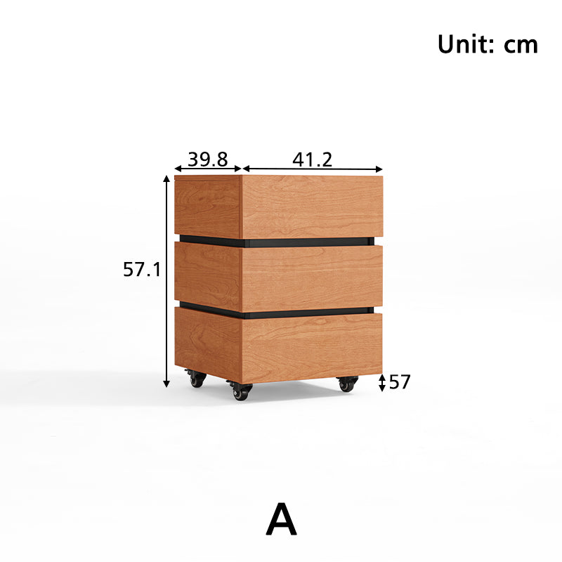 Blair Multi-Drawer Fashionable Bedside Storage Cabinet for Home
