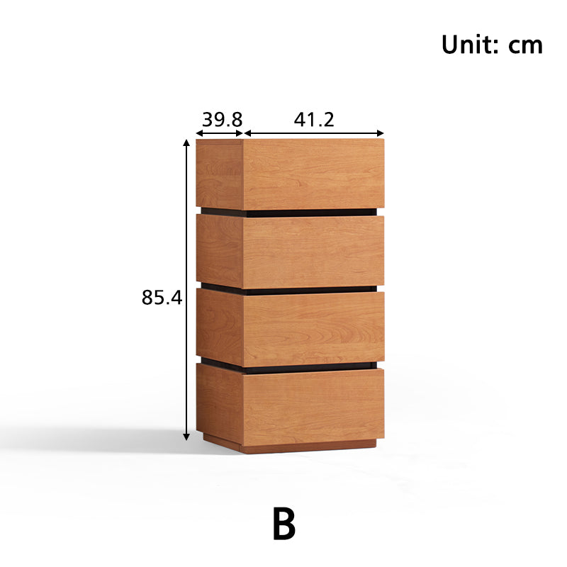 Blair Multi-Drawer Fashionable Bedside Storage Cabinet for Home