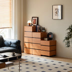 Blair Multi-Drawer Fashionable Bedside Storage Cabinet for Home