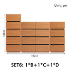 Blair Multi-Drawer Fashionable Bedside Storage Cabinet for Home