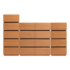 Blair Multi-Drawer Fashionable Bedside Storage Cabinet for Home