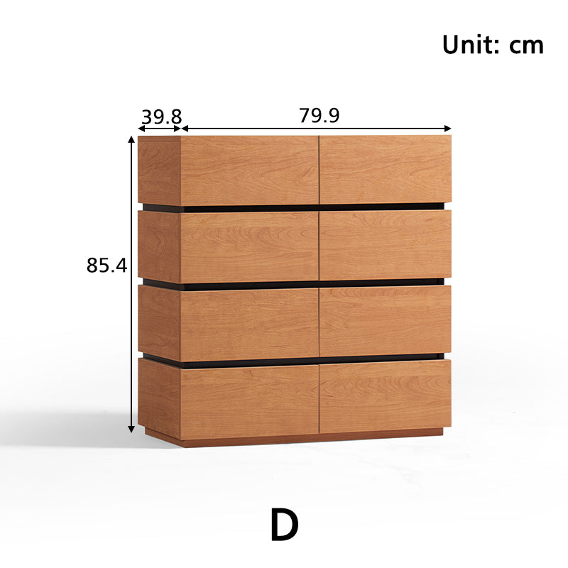 Blair Multi-Drawer Fashionable Bedside Storage Cabinet for Home