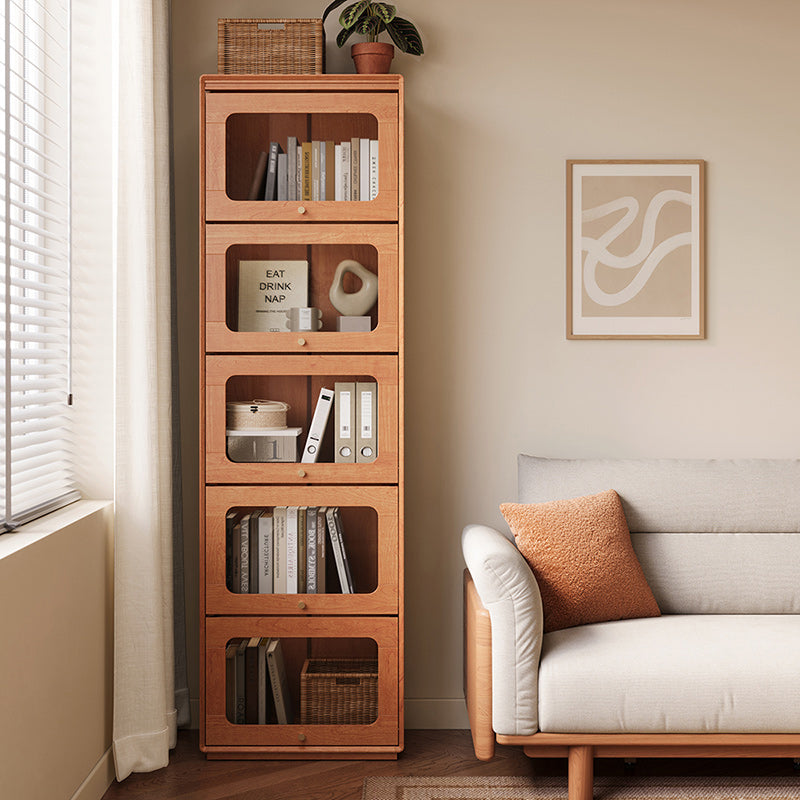 Veronica 0.6m/0.8m Floor-standing Floor Bookcase Bookshelf/Storage Rack With Lighting