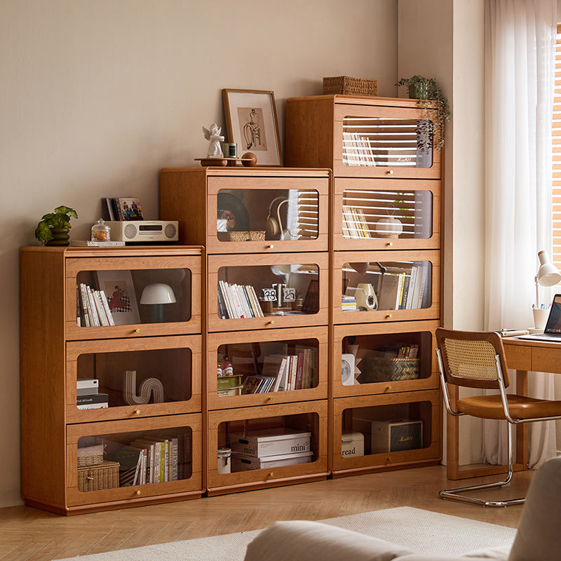 Veronica 0.6m/0.8m Floor-standing Floor Bookcase Bookshelf/Storage Rack With Lighting