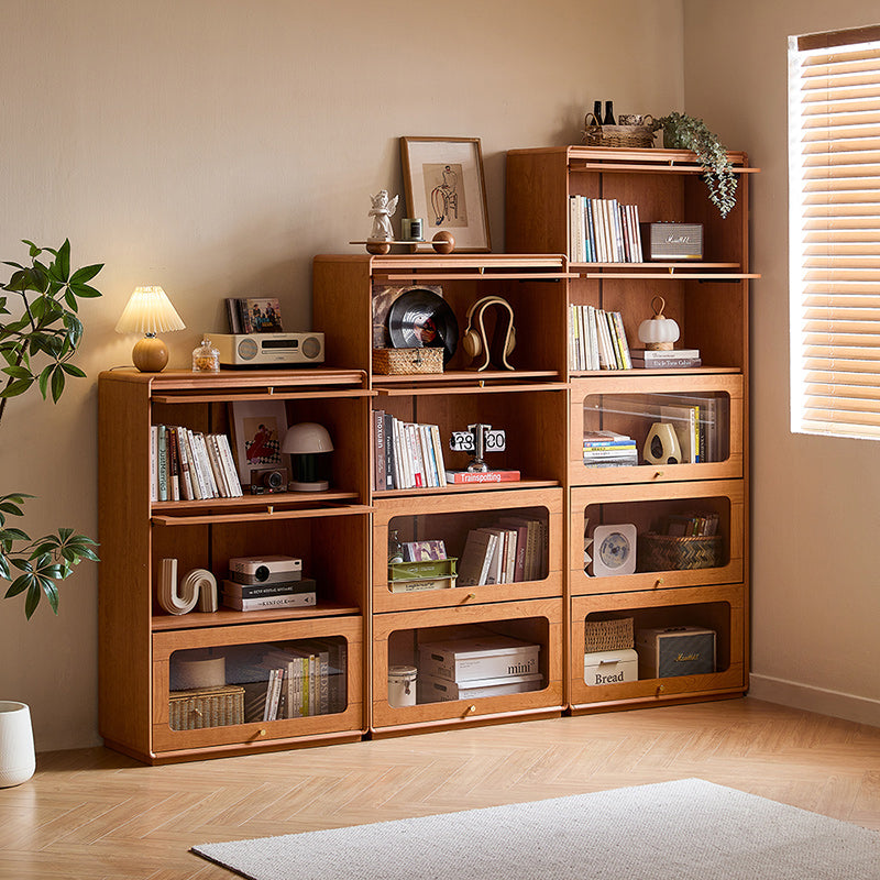 Veronica 0.6m/0.8m Floor-standing Floor Bookcase Bookshelf/Storage Rack With Lighting