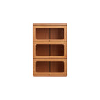 Veronica 0.6m/0.8m Floor-standing Floor Bookcase Bookshelf/Storage Rack With Lighting