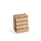 Vivian 0.6m/0.8m/1.5m Rubberwood Multi-Drawer Bedside Storage Cabinet for Home