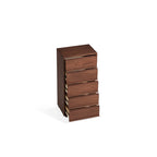 Vivian 0.6m/0.8m/1.5m Rubberwood Multi-Drawer Bedside Storage Cabinet for Home