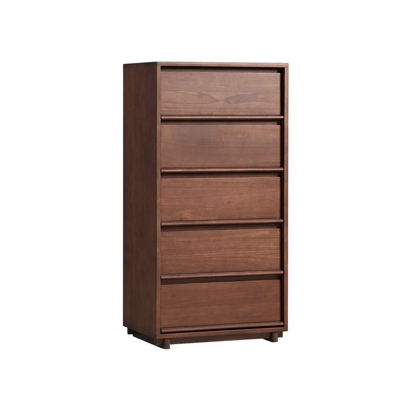 Vivian 0.6m/0.8m/1.5m Rubberwood Multi-Drawer Bedside Storage Cabinet for Home