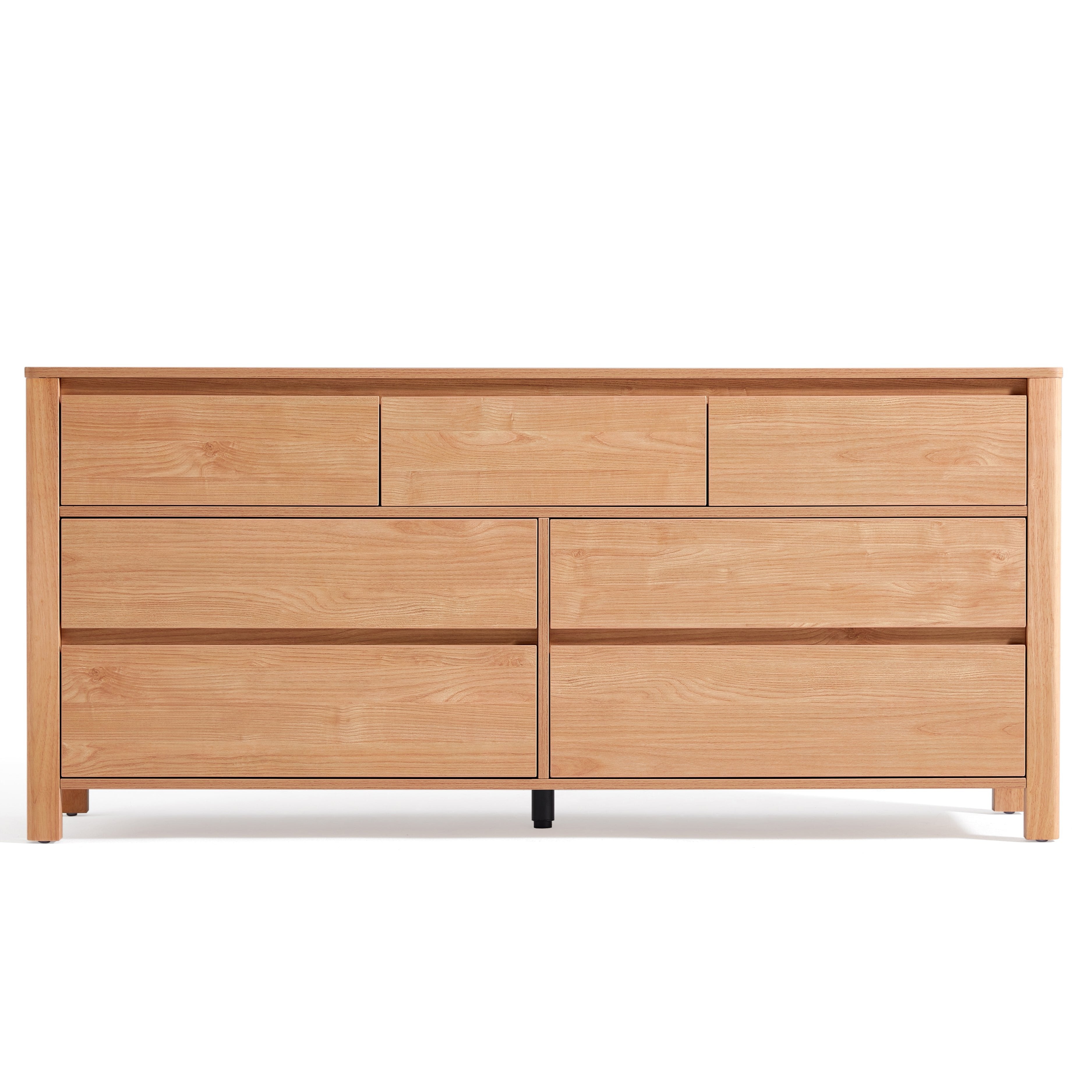 Nordic Style Wood Bedroom Dresser/Tall TV Stand/Cabinet/Bedroom Tallboy/150cm