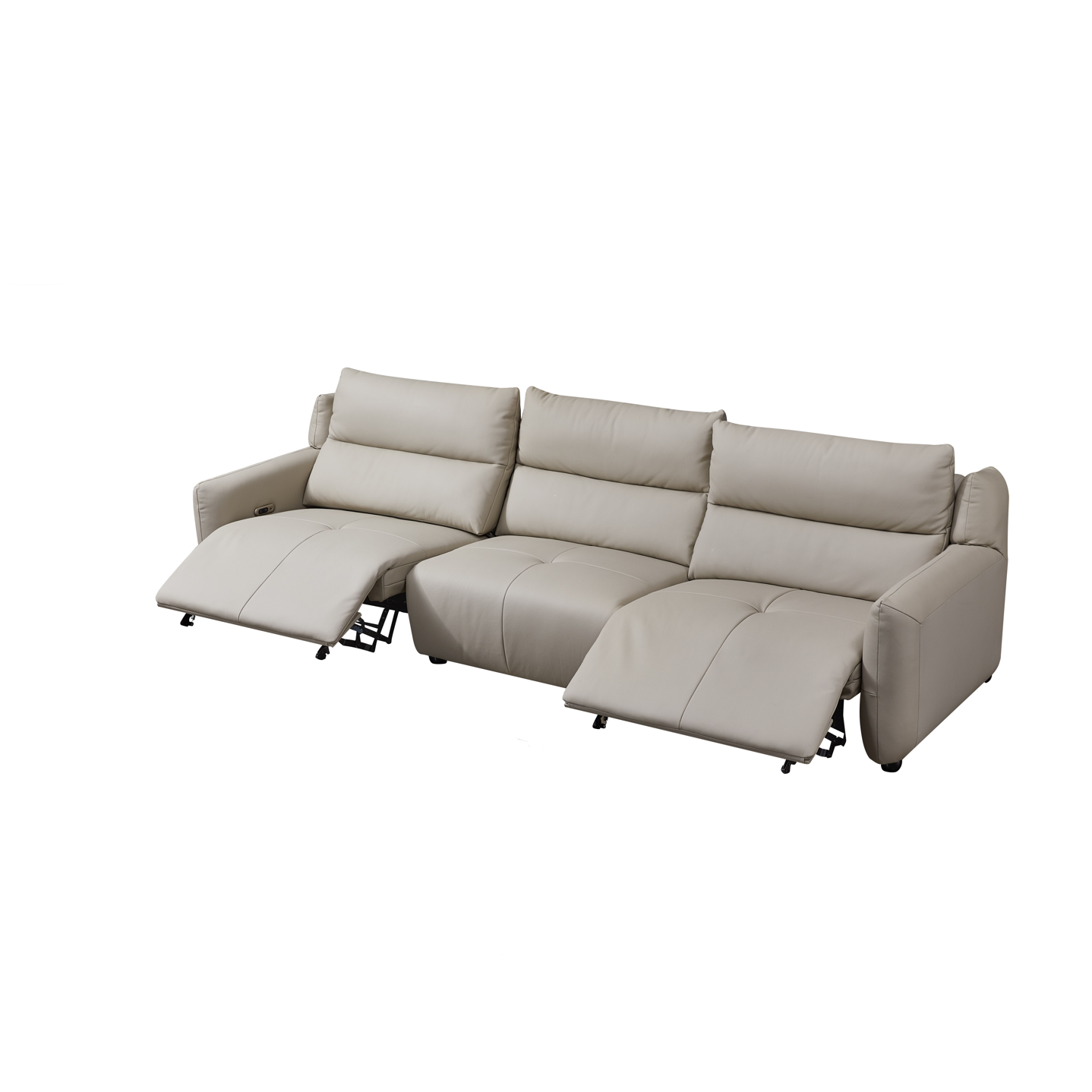 Sville Three Seater Sofa/Reclining Loveseat/Leather Upholstery