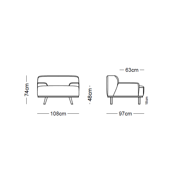 Green Fabric Upholstery Sofa/Plywood Frame/Wood Legs/Armchair/Three Seater/Four Seater