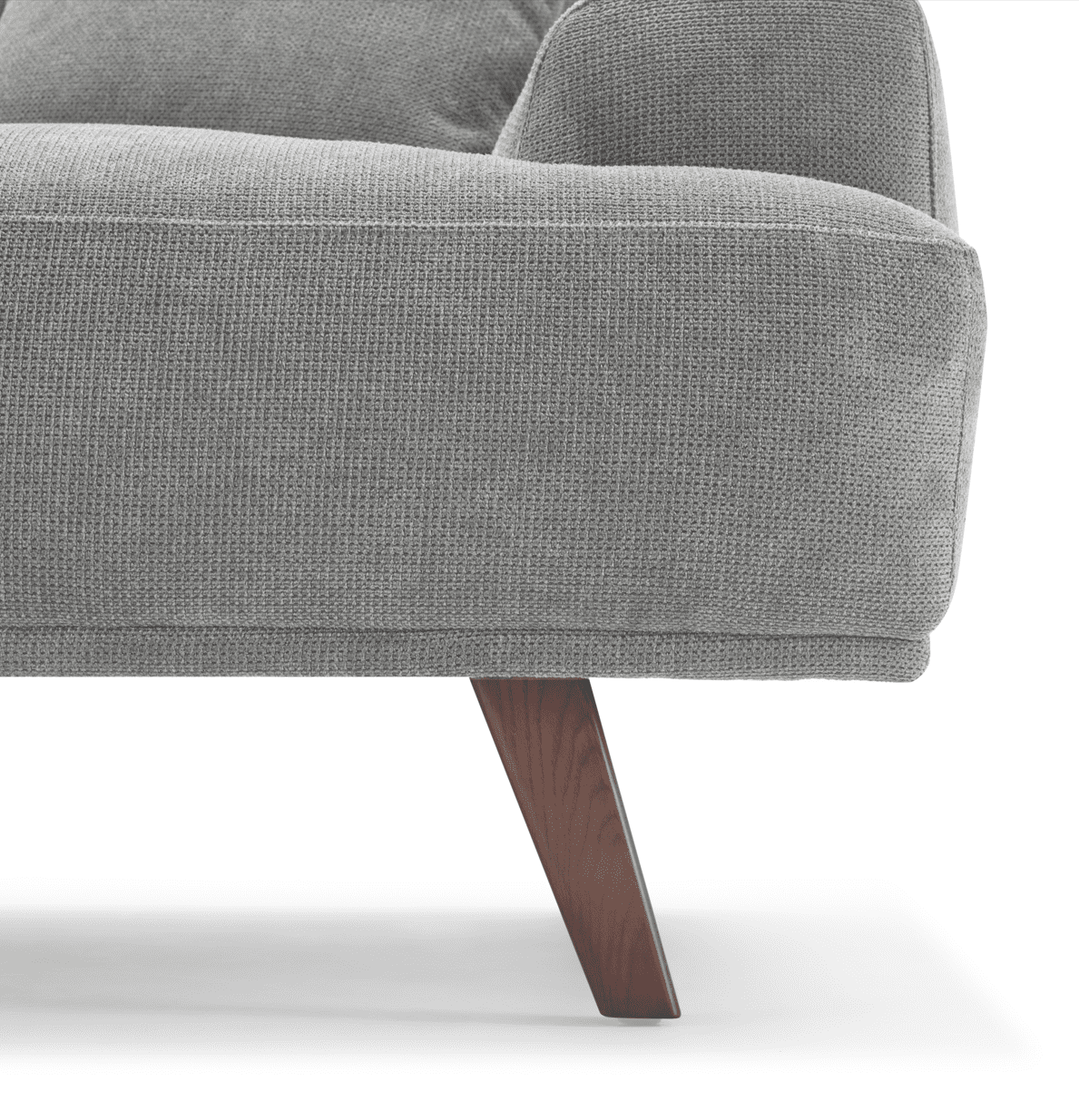 MAX Grey Fabric Upholstery Sofa/Plywood Frame/Wood Legs/Armchair/Three Seater/Four Seater