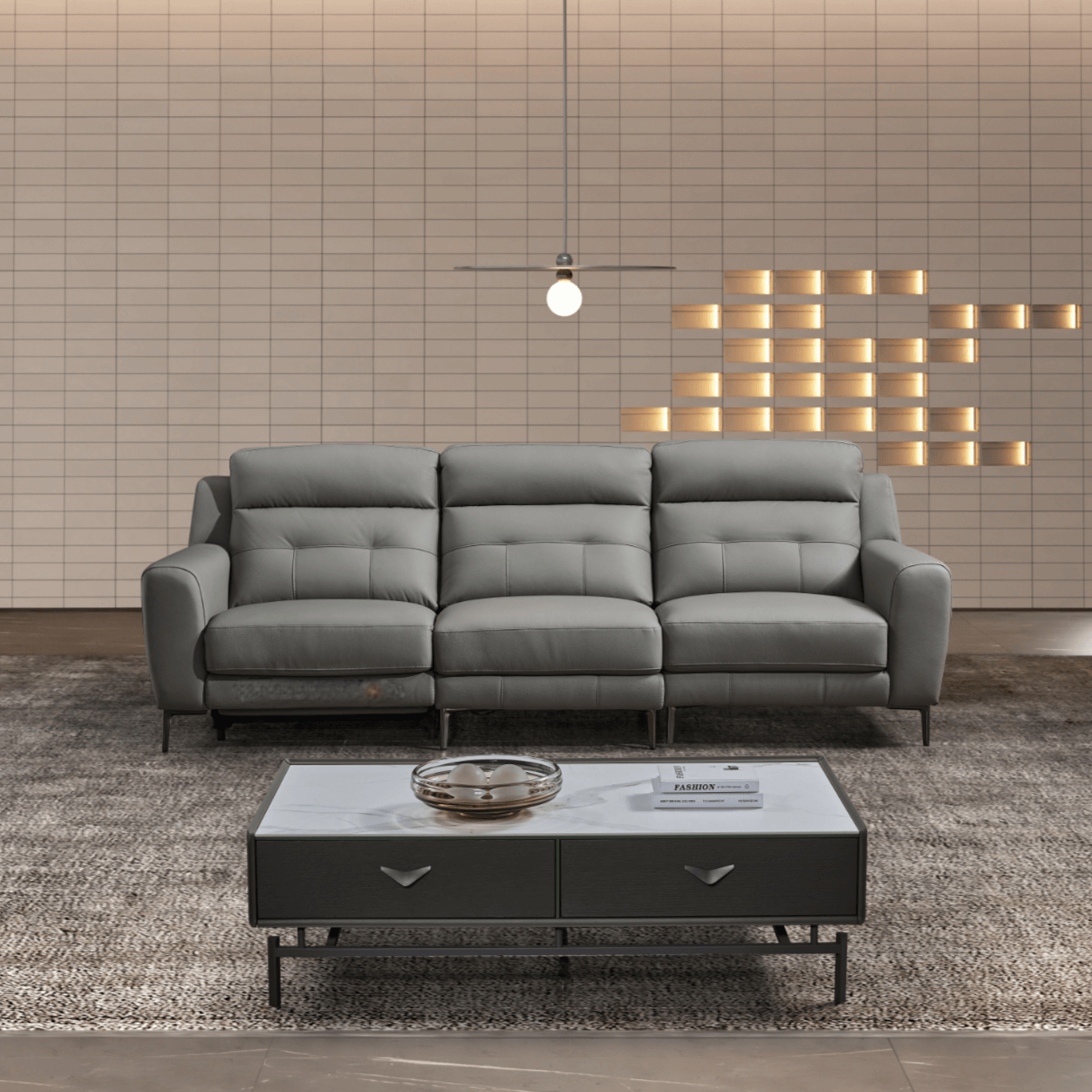 Timmi Three Seater Sofa/Electric Recliner/Chaise/Pet-Friendly Upholstery