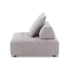 Rubik Modular Sofa with Removable Backrest/Armless Floor Sofa Couches/Hidden Legs