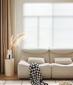 Inniss Cream White Single Seat Sofa Tech velvet Upholstered with Headrest/Floor Sofa