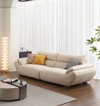 Briley White Pet-Friendly Fabric Upholstered Four-Seater Sofa/280CM/320CM