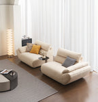 Briley White Pet-Friendly Fabric Upholstered Four-Seater Sofa/280CM/320CM