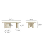 Casper Cloud-Shaped Tabletop Storage Coffee Table/Tea Table