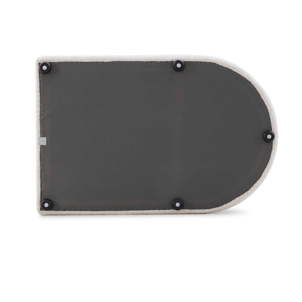 Pretty Modular Pure White Bouclé Upholstery Sofa/ 270cm