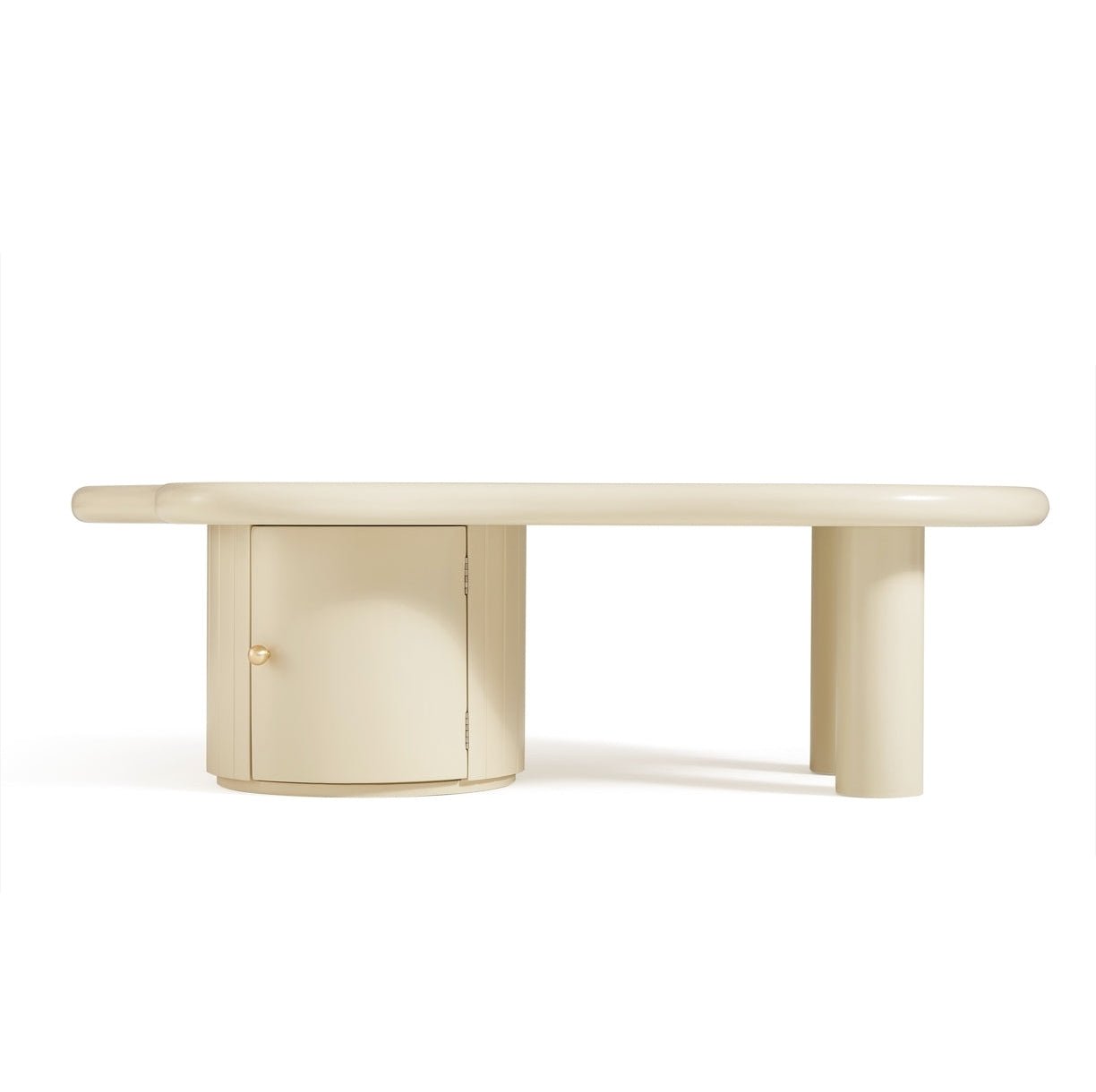 Casper Cloud-Shaped Tabletop Storage Coffee Table/Tea Table