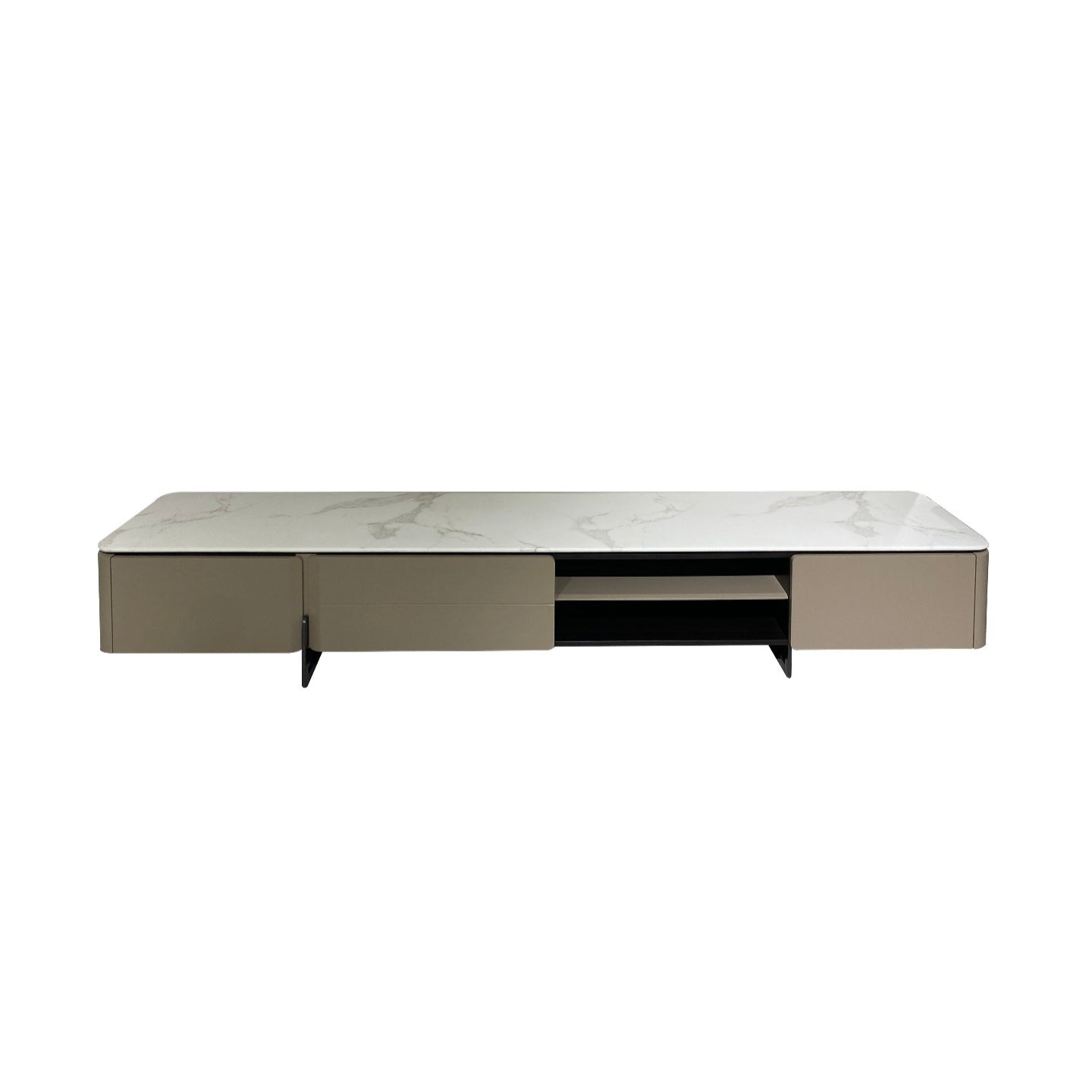 Marble Top TV Stand/E1 High Density Board/Carbon Steel Legs TY-2328-220cm