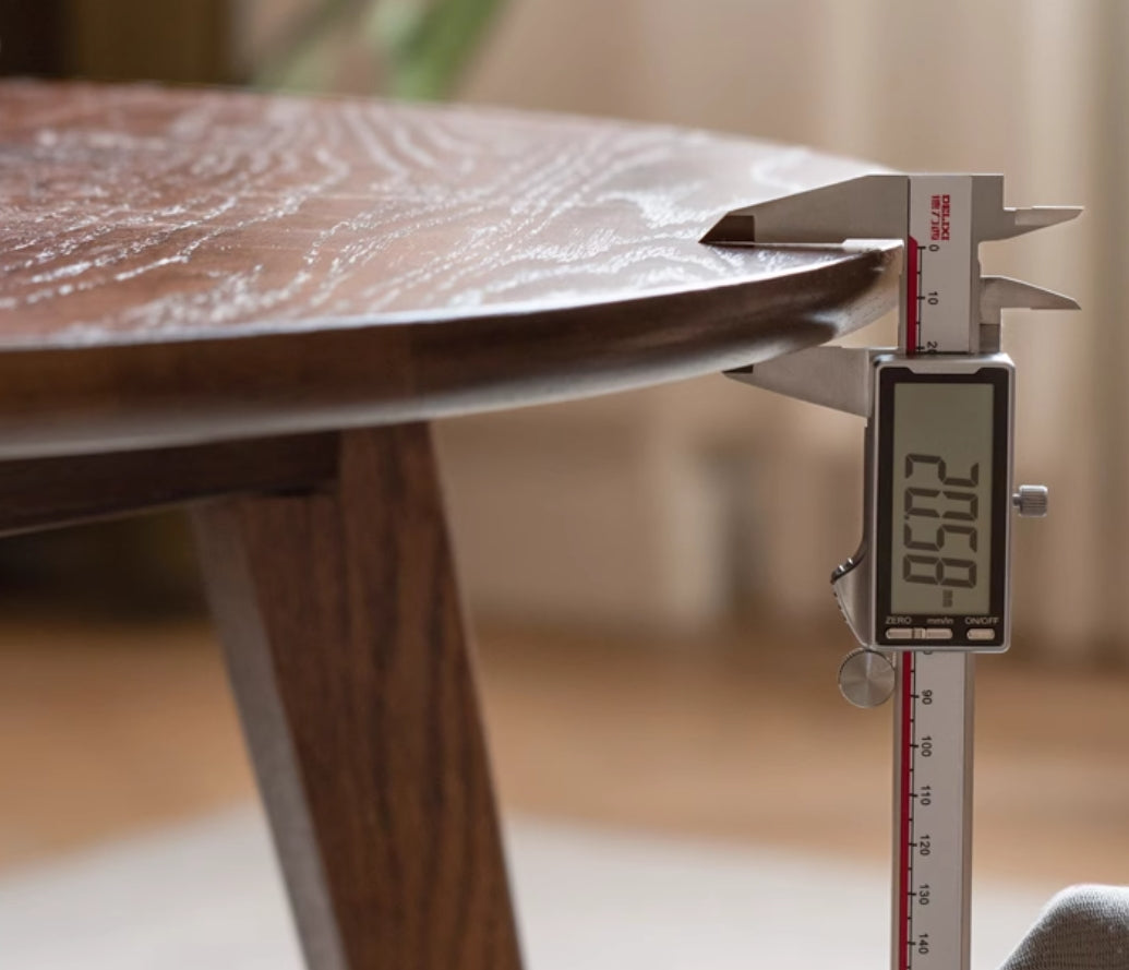 Daubs FAS Graded Solid American Oak Coffee Table and Side Table