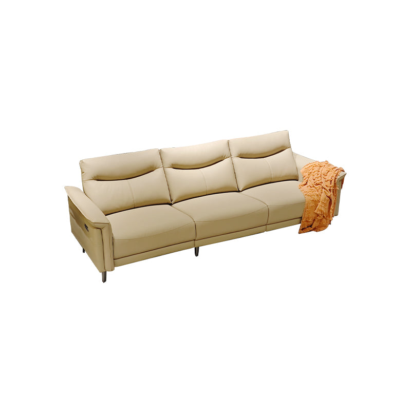 Electric Lift Recliner/ Eco-Leather Sofa/Chaise /Steel Legs XMT-1826