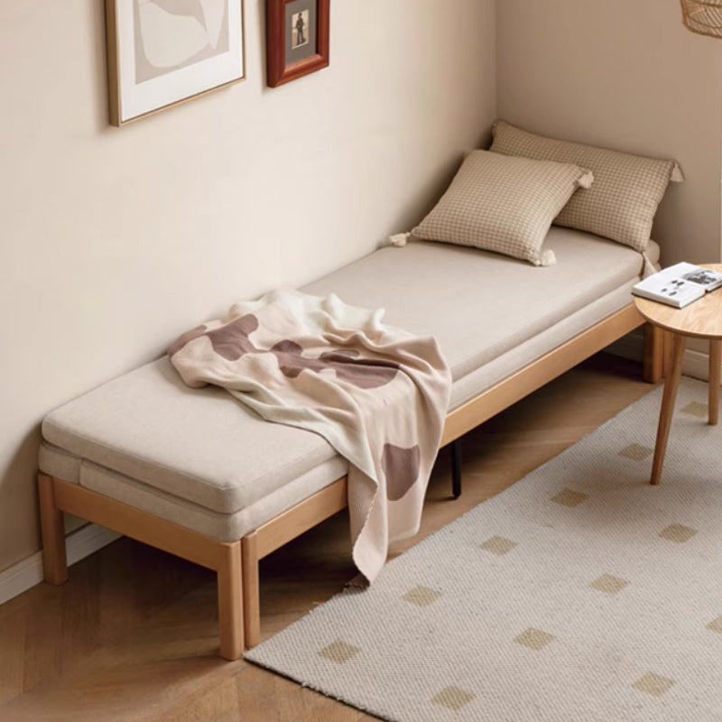 Bernice 1.8m/2.02m Solid Beech Wood Multiple People Sofa/Sofa Bed Cotton-linen Blend Fabric