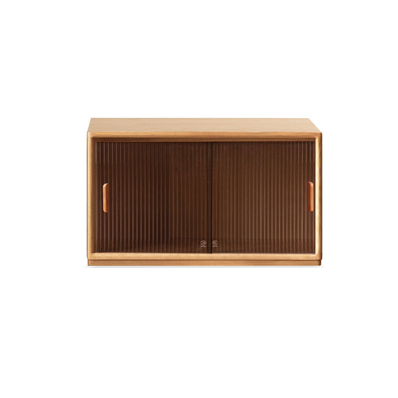 Graded Solid American Oak Wood Floor-standing Modular Storage Cabinet Chest Set for Home