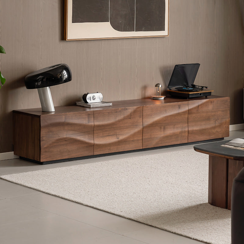 Kelly FAS-Graded Solid Black Walnut Wood 2m TV Stand/Entertainment Unit